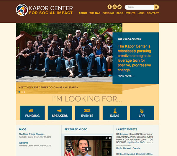Kapor Center website