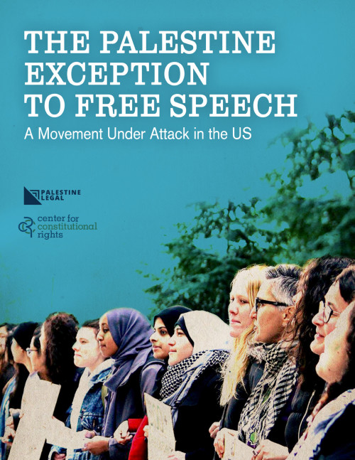 The Palestine Exception to Free Speech