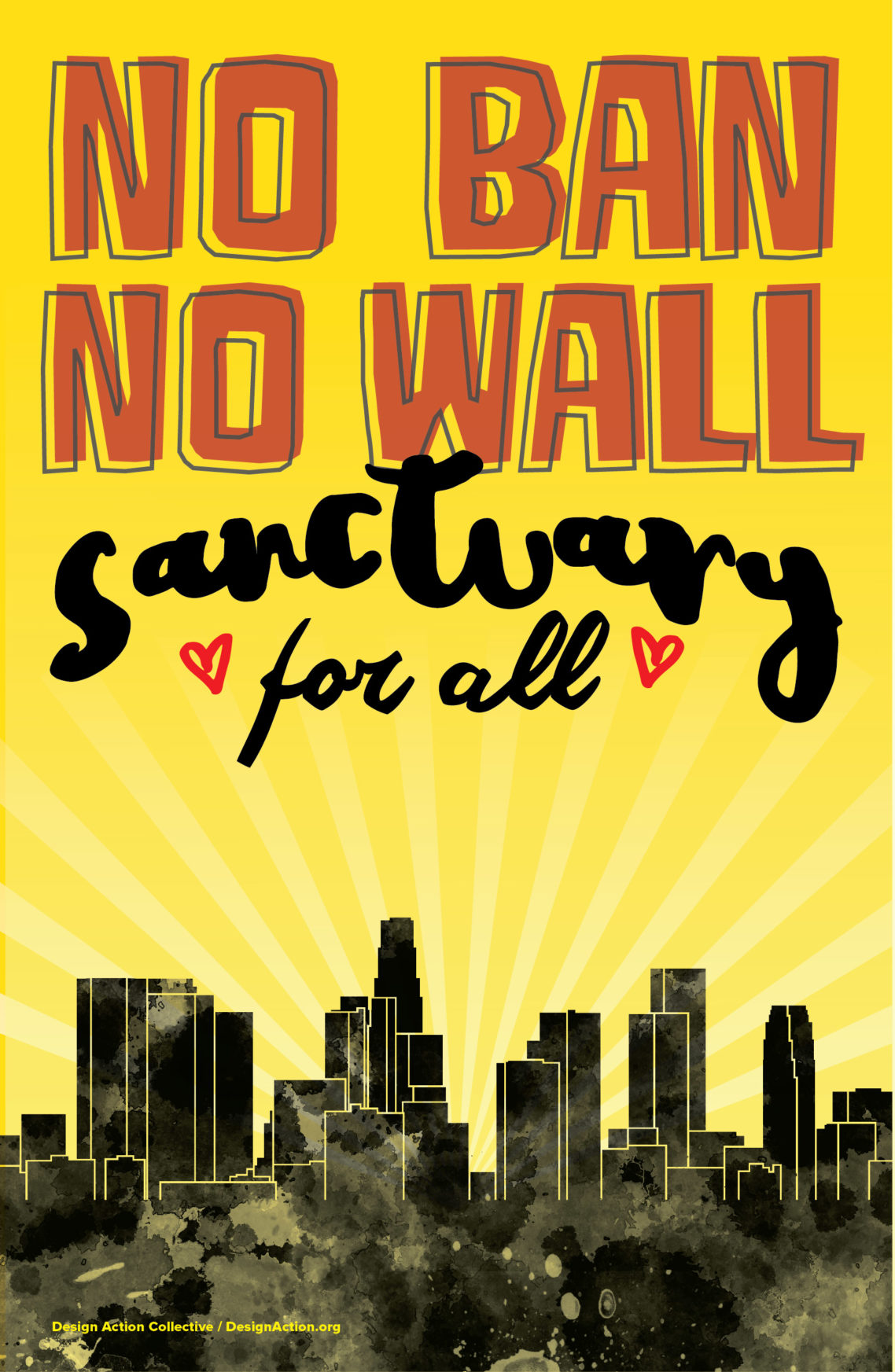 No Ban No Wall, Sanctuary for All
